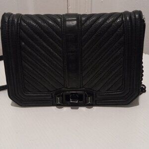 Rebecca Minskoff Chevron Quilted Leather Purse